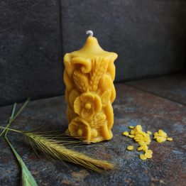 Espiga_cuadrada_oscura Vela decorativa motivos campestres