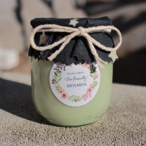 Velas de soja aromaterapia artemisa 2