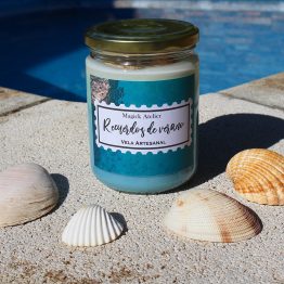Recuerdos_conchas Vela soja natural recuerdos verano 3