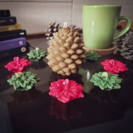 vela pina 3 Vela de piña con aroma Romero